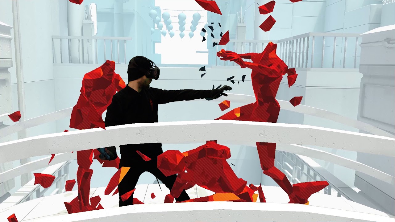 SUPERHOT VR - Виртуальные игры в VR клубе U-ViW в Минске