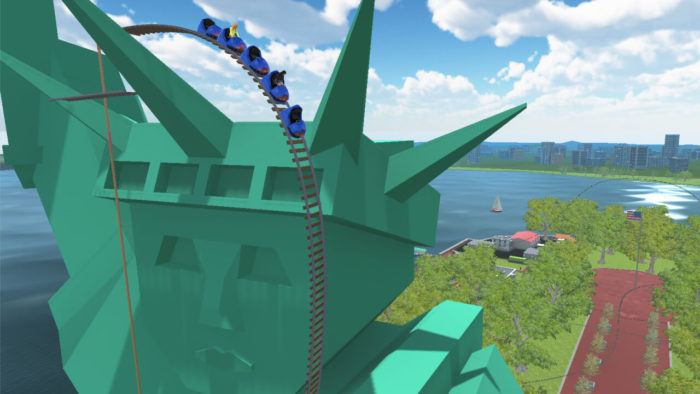 American vr coaster gameplay 1 p
