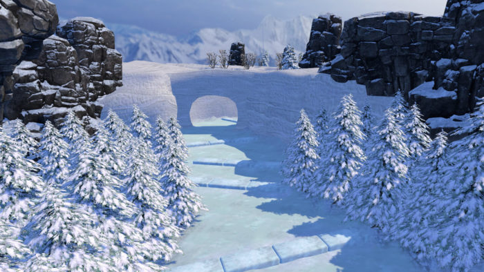 Fancy Skiing 2 Online gameplay 2 p