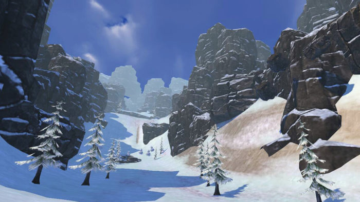 Fancy Skiing vr gameplay 1 p