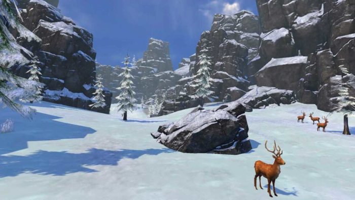 Fancy Skiing vr gameplay 2 p