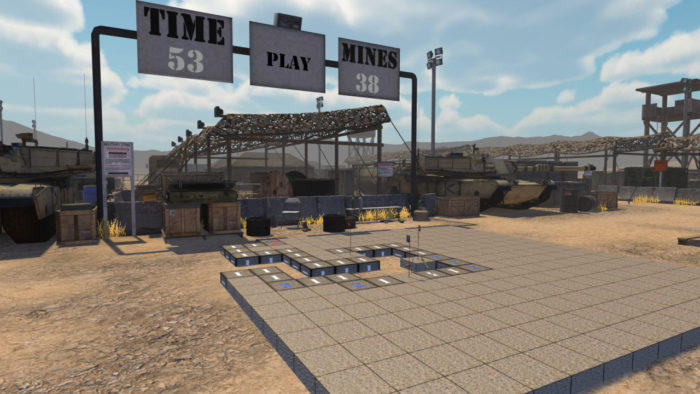 MineSweeper VR gameplay 2 p