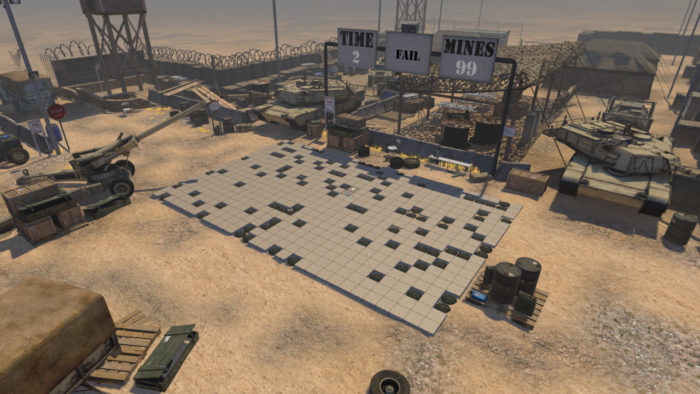 MineSweeper VR gameplay 4 p