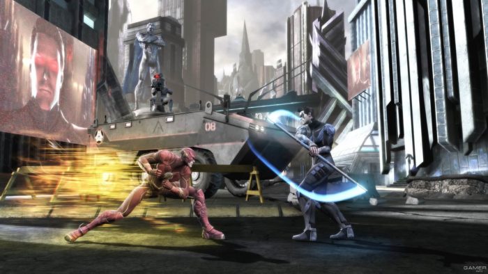 Injustice Gods among us gameplay 2 p