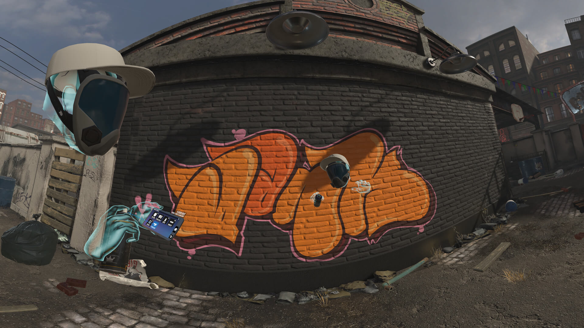 KINGSPRAY GRAFFITI - Виртуальные игры в VR клубе U-ViW в Минске