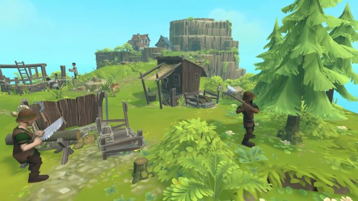 Townsmen VR Gameplay